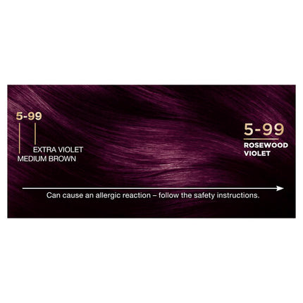 Napro Palette Permanent Hair Colour 5-99 Rosewood Violet