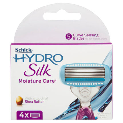 Schick Hydro Silk Refill Cartridges 4 Pack