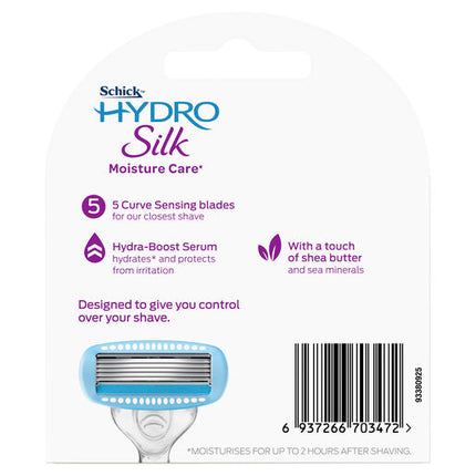 Schick Hydro Silk Refill Cartridges 4 Pack