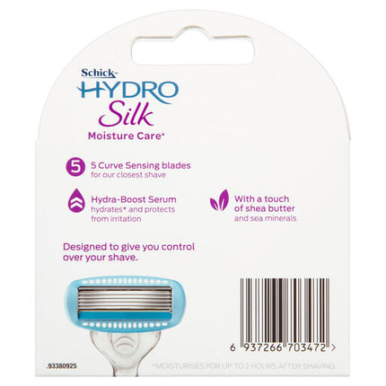 Schick Hydro Silk Refill Cartridges 4 Pack