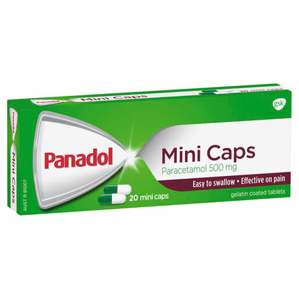 Panadol Mini Caps 20 Mini Caps