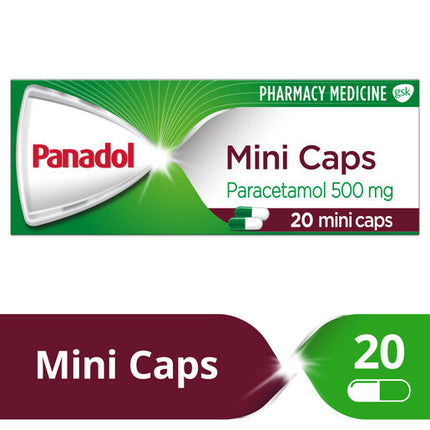 Panadol Mini Caps 20 Mini Caps