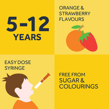 Nurofen For Children 5-12 Years Strawberry 200ml