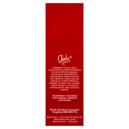 Revlon Charlie Red Eau De Toilette 100mL