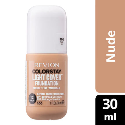 Revlon ColorStay Light Cover Foundation 200 Nude