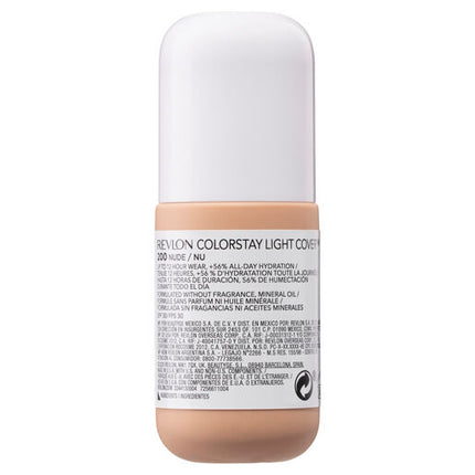 Revlon ColorStay Light Cover Foundation 200 Nude