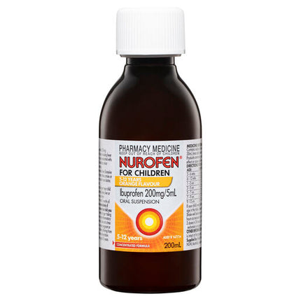 Nurofen For Children 5-12 Years Orange 200ml