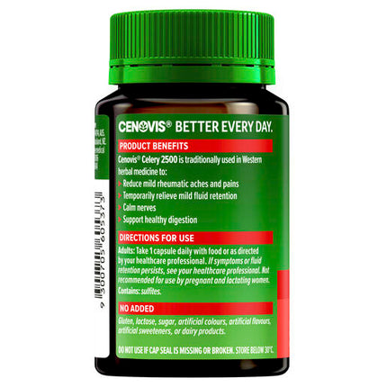 Cenovis Celery 2500 80 Capsules