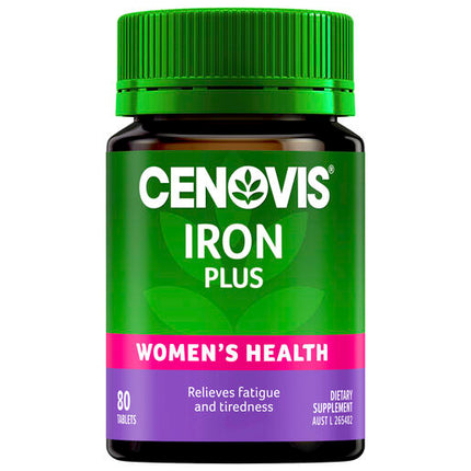 Cenovis Iron Plus 80 Tablets