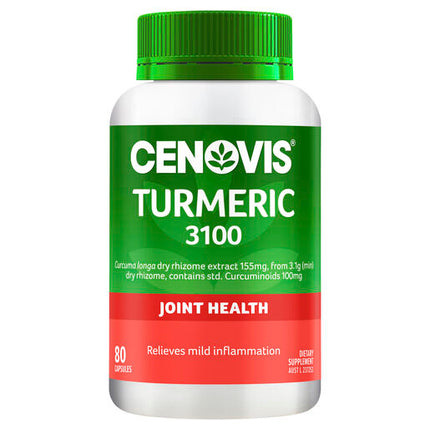 Cenovis Turmeric 3100 80 Capsules