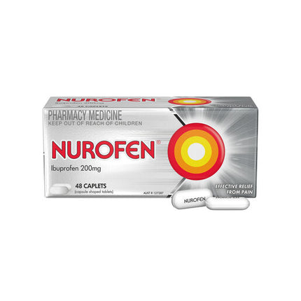 Nurofen 200mg Ibuprofen 48 Caplets