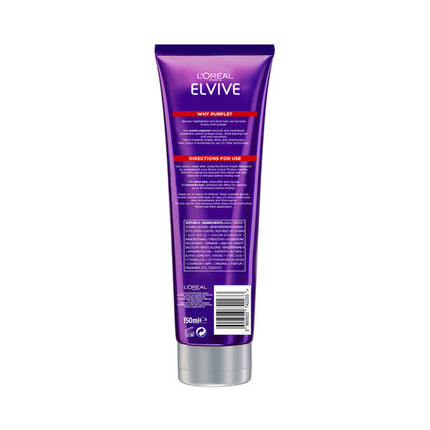 L'Oreal Elvive Colour Protect Purple Conditioner For Coloured Hair 150mL