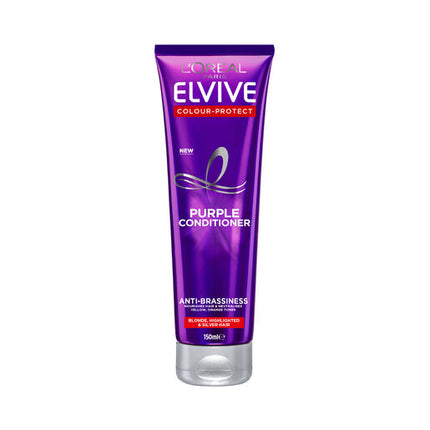 L'Oreal Elvive Colour Protect Purple Conditioner For Coloured Hair 150mL