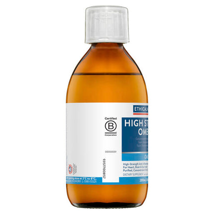 Ethical Nutrients High Strength Omega-3 Fresh Mint 280mL