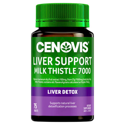Cenovis Liver Support Milk Thistle 7000 75 Tablets