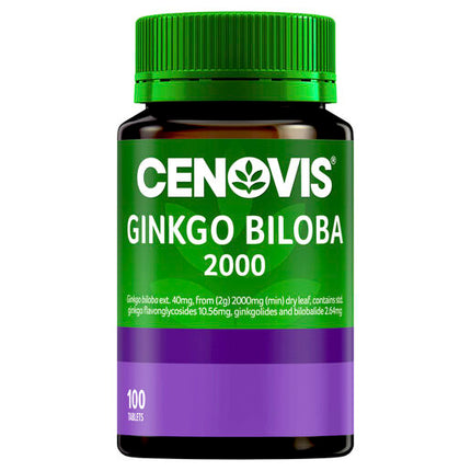 Cenovis Gingko Biloba 2000 100 Tablets