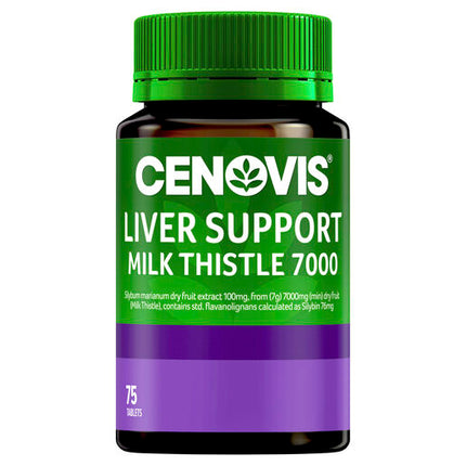Cenovis Liver Support Milk Thistle 7000 75 Tablets