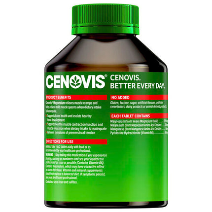 Cenovis Magnesium Value Pack 200 Tablets