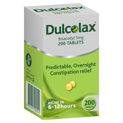 Dulcolax Tablets 200 Tablets