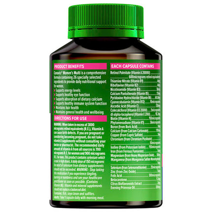 Cenovis Once Daily Women's Multi 50 Capsules