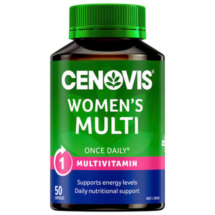 Cenovis Once Daily Women's Multi 50 Capsules