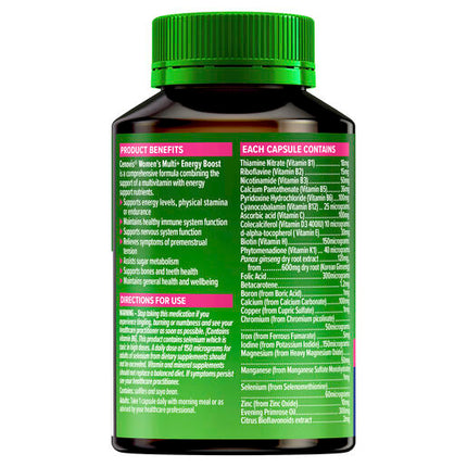 Cenovis Once Daily Women's Multi + Energy Boost 50 Capsules