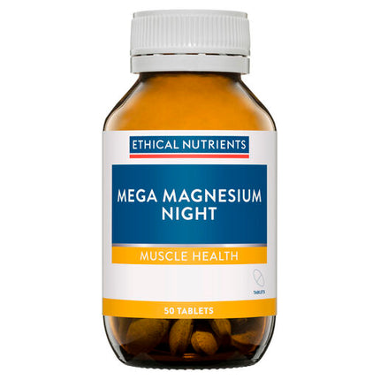 Ethical Nutrients Mega Magnesium Night 50 Tablets