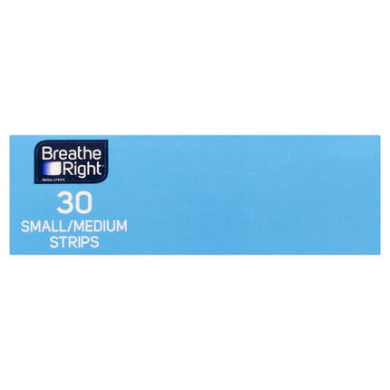 Breathe Right Nasal Strips Clear Regular 30 Strips