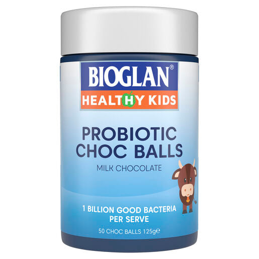 Bioglan Healthy Kids Probiotic Chocolate Balls 50 Pack