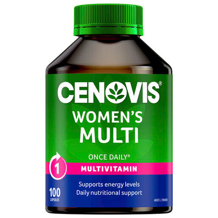 Cenovis Once Daily Women's Multi 100 Capsules