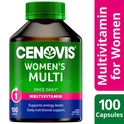Cenovis Once Daily Women's Multi 100 Capsules