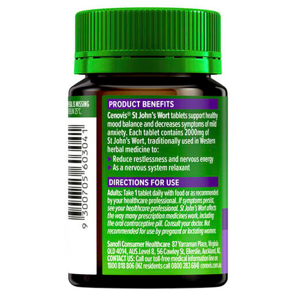 Cenovis St John's Wort 60 Tablets