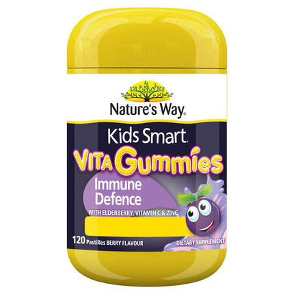 Nature's Way Kid Smart Vita Gummies Immune Defence 120 Pastilles