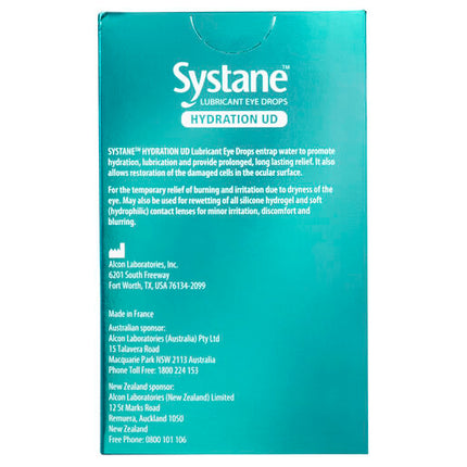 Systane Lubricant Eye Drops Hydration UD 0.7mL x 30 Vials