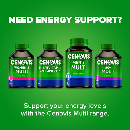 Cenovis Once Daily Men's Multi 50 Capsules