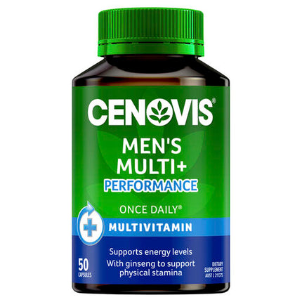 Cenovis Once Daily Men's Multi + Performance 50 Capsules