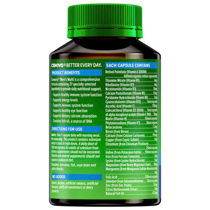 Cenovis Once Daily Men's Multi 50 Capsules