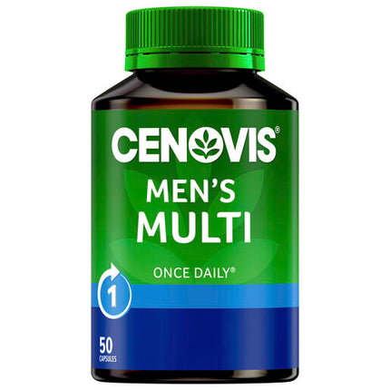 Cenovis Once Daily Men's Multi 50 Capsules