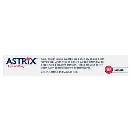 Astrix Aspirin 100mg 112 Tablets