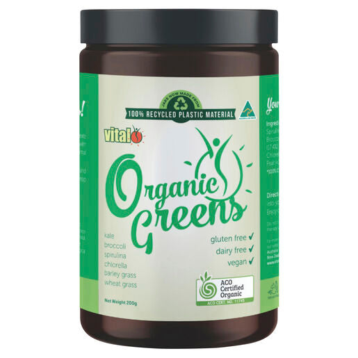 Vital Organic Just Greens Powder 200g