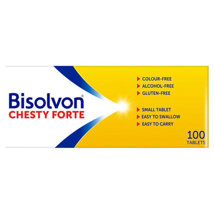 Bisolvon Chesty Forte 100 Tablets