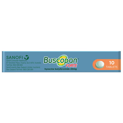 Buscopan Forte 20mg 10 Tablets