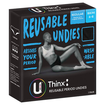 U by Kotex Thinx Period Undies Bikini Regular Size 106-8