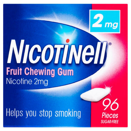 Nicotinell Gum Fruit 2mg 96 Pack
