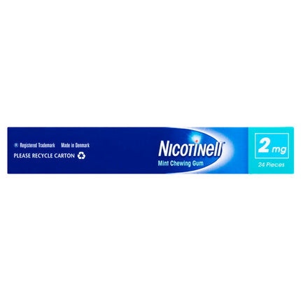 Nicotinell Gum Mint 2mg 24 Pack