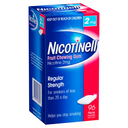 Nicotinell Gum Fruit 2mg 96 Pack