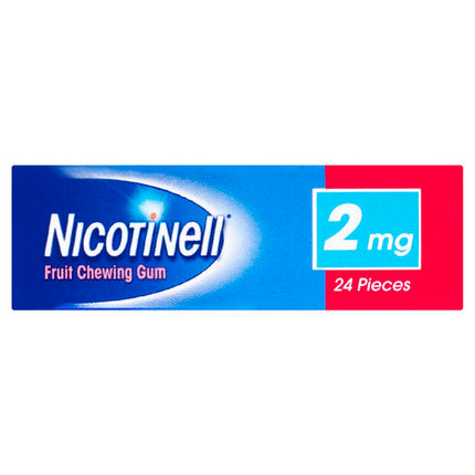Nicotinell Gum Fruit 2mg 24 Pack