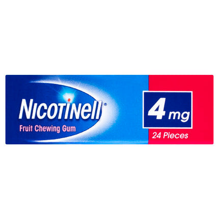 Nicotinell Gum Fruit 4mg 24 Pack