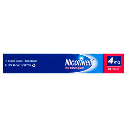 Nicotinell Gum Fruit 4mg 24 Pack
