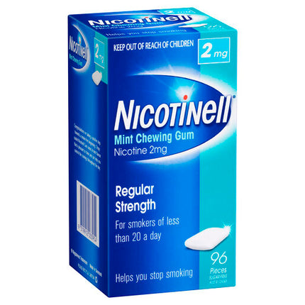 Nicotinell Gum Mint 2mg 96 Pack